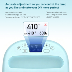 10" Sublimation & Heat Press Machine & New 10-Inch Heat Press Machine for Heat Transfer| Bule Color Adjustable Precise Temperature Setting