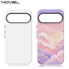 Special Offer | Sublimation Blank 3D 2in1 Film Phone Covers Custom TPU + PC Phone Covers for Google Pixel 7-10 Series DIY for 3D Film Printing