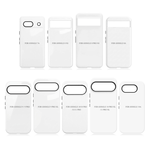 Special Offer | Sublimation Blank 3D 2in1 Film Phone Covers Custom TPU + PC Phone Covers for Google Pixel 7-10 Series DIY for 3D Film Printing