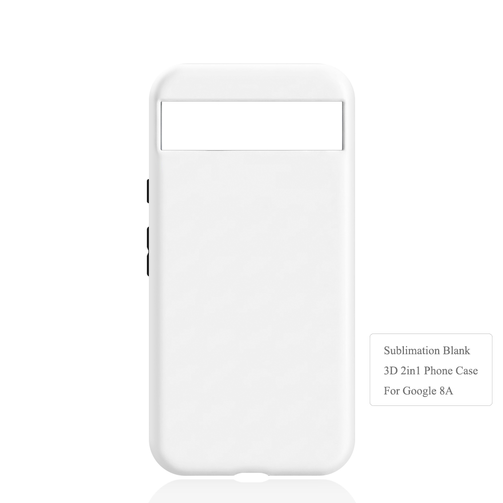 Special Offer | Sublimation Blank 3D 2in1 Film Phone Covers Custom TPU + PC Phone Covers for Google Pixel 7-10 Series DIY for 3D Film Printing