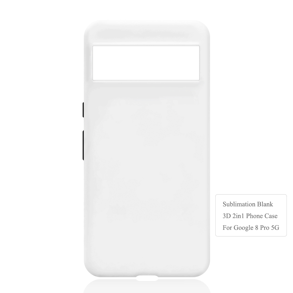 Special Offer | Sublimation Blank 3D 2in1 Film Phone Covers Custom TPU + PC Phone Covers for Google Pixel 7-10 Series DIY for 3D Film Printing