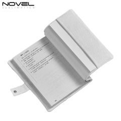 Special Offer | Sublimation Blank Cotton Linen Book Sleeve / Cover – DIY Foldable Design with Snap Button – A5 Size | Custom Orders Accepted