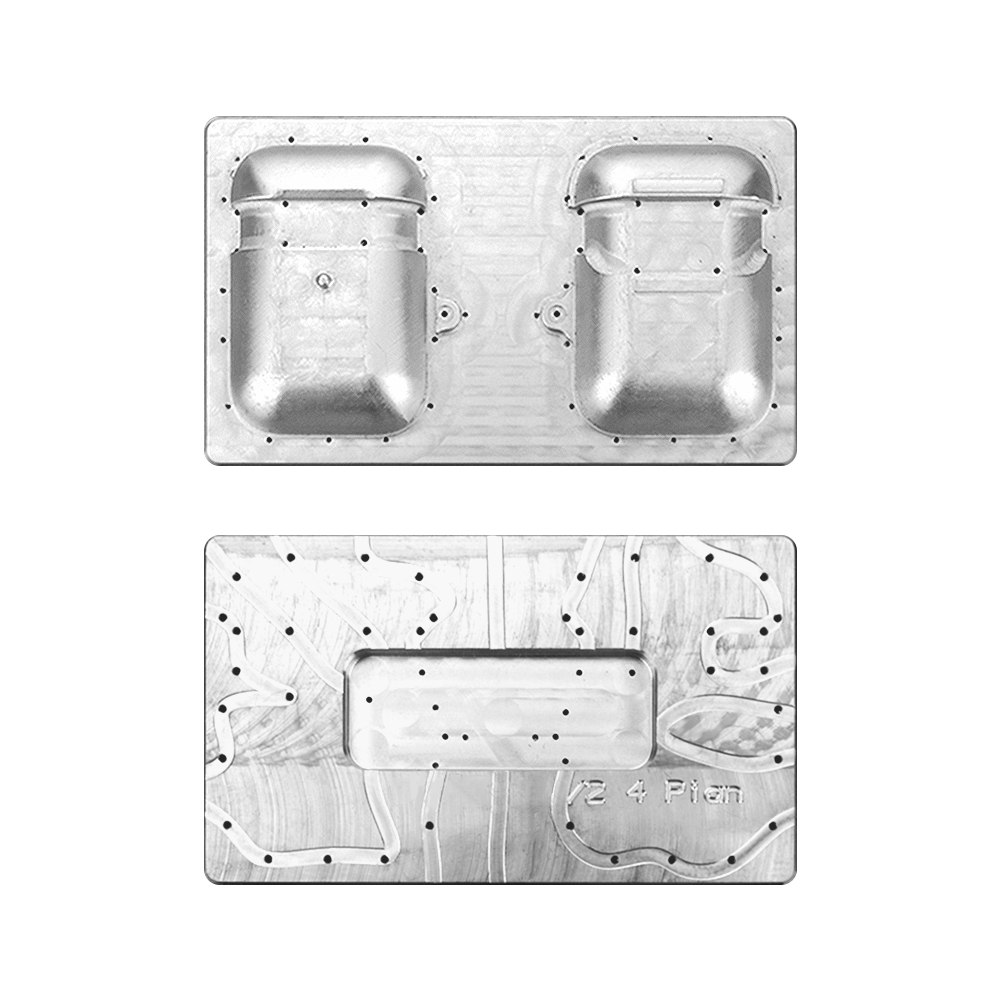 3D Printing Molds for AirPods Cases 3D Metal Printing Jigs for 3D Coated Film Air-pods Protective Covers for Air-pods 1-4 & Pro/Pro 2/Pro 3 Cases