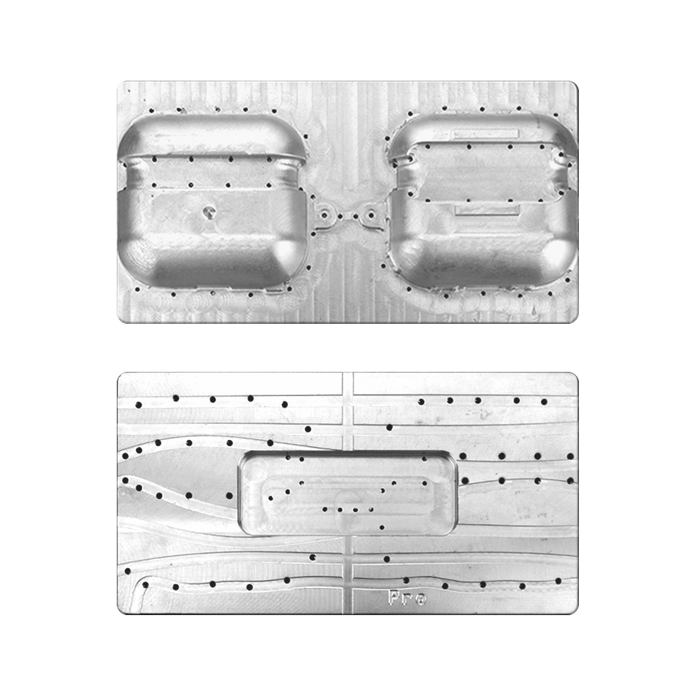 3D Printing Molds for AirPods Cases 3D Metal Printing Jigs for 3D Coated Film Air-pods Protective Covers for Air-pods 1-4 & Pro/Pro 2/Pro 3 Cases