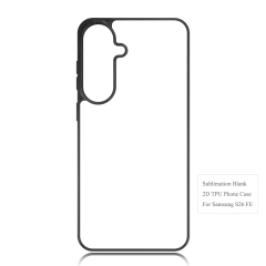 For Samsung Galaxy S26, S25, S24, S23, Samsung S Series Customized Sublimation 2D TPU Phone Case Soft Silicone Phone Cover for Heat Transfer Printing