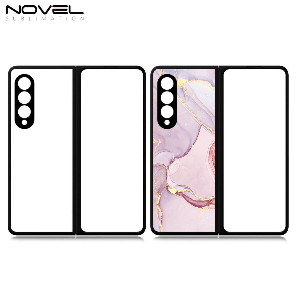 For SamSung Z Fold 8 Series Sublimation Blank Phone Cases Custom DIY 2D TPU Phone Covers With Aluminum Sheet Insert for Heat Transfer Printing | for SamSung Z Fold 3-8 Series