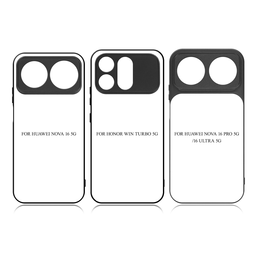 For Huawei Nova 16, Nova 16 Pro, Nova 16 Ultra, Mate 80 RS, Honor 400 Pro 5G, Honor X70I 5G Sublimation Blank Rubber 2D TPU Phone Case Cover