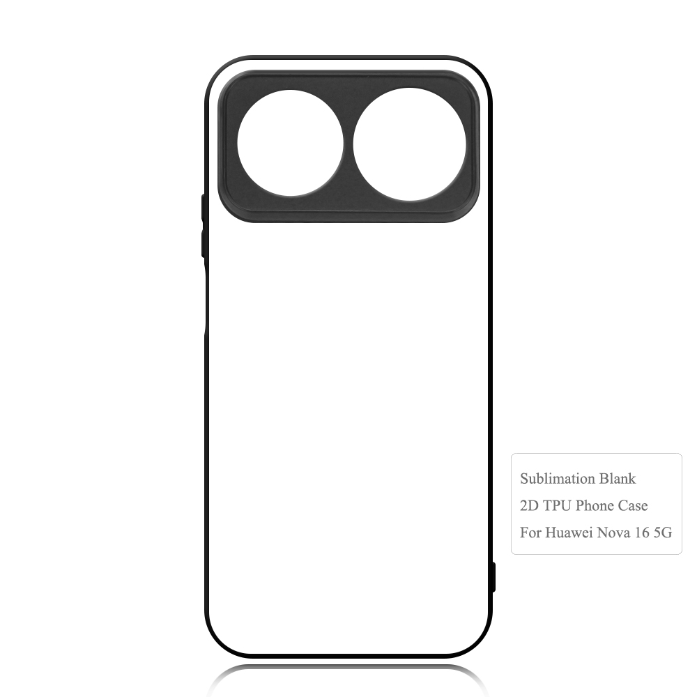 For Huawei Nova 16, Nova 16 Pro, Nova 16 Ultra, Mate 80 RS, Honor 400 Pro 5G, Honor X70I 5G Sublimation Blank Rubber 2D TPU Phone Case Cover