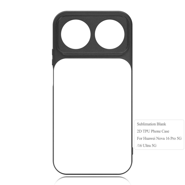 For Huawei Nova 16, Nova 16 Pro, Nova 16 Ultra, Mate 80 RS, Honor 400 Pro 5G, Honor X70I 5G Sublimation Blank Rubber 2D TPU Phone Case Cover