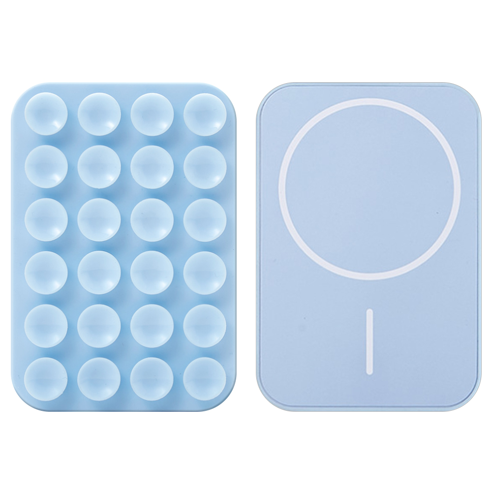 Universal Magnetic Silicone Suction Pad - Powerful Phone Gripper for Vlog Recording & Hands-Free Viewing | Direct Use & Non-thermal Transfer| Strong Grip Phone Holder for Live Streaming | Compatible With Apple Samsung Xiaomi Huawei Smartphones