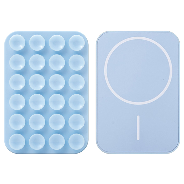 Universal Magnetic Silicone Suction Pad - Powerful Phone Gripper for Vlog Recording & Hands-Free Viewing | Direct Use & Non-thermal Transfer| Strong Grip Phone Holder for Live Streaming | Compatible With Apple Samsung Xiaomi Huawei Smartphones