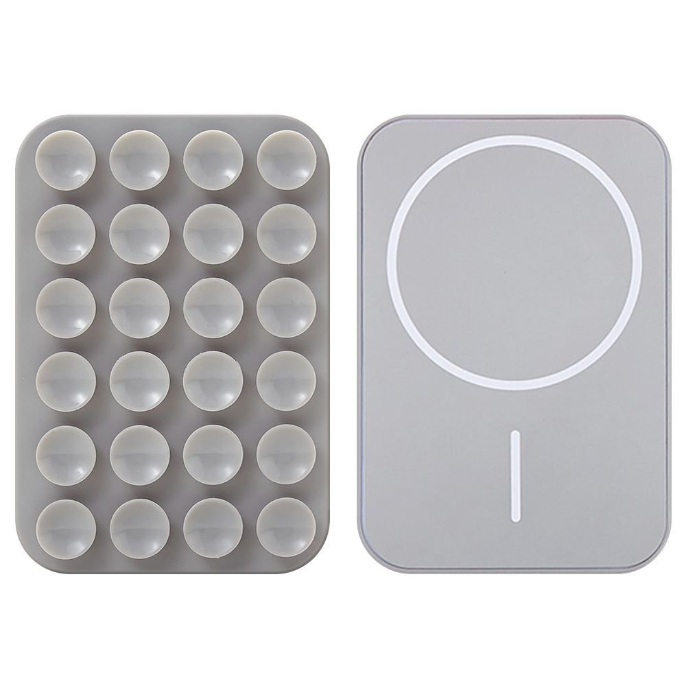 Universal Magnetic Silicone Suction Pad - Powerful Phone Gripper for Vlog Recording & Hands-Free Viewing | Direct Use & Non-thermal Transfer| Strong Grip Phone Holder for Live Streaming | Compatible With Apple Samsung Xiaomi Huawei Smartphones