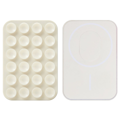 Universal Magnetic Silicone Suction Pad - Powerful Phone Gripper for Vlog Recording & Hands-Free Viewing | Direct Use & Non-thermal Transfer| Strong Grip Phone Holder for Live Streaming | Compatible With Apple Samsung Xiaomi Huawei Smartphones