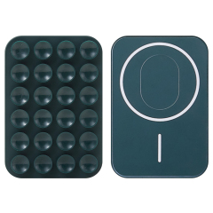 Universal Magnetic Silicone Suction Pad - Powerful Phone Gripper for Vlog Recording & Hands-Free Viewing | Direct Use & Non-thermal Transfer| Strong Grip Phone Holder for Live Streaming | Compatible With Apple Samsung Xiaomi Huawei Smartphones