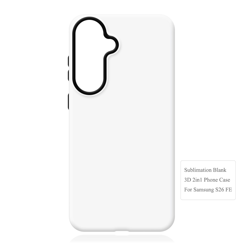 15% OFF!  3D 2in1 Film Case Sublimation Cover Customized DIY Cell Phone Case for Samsung S26, S25, S24, S23 Series