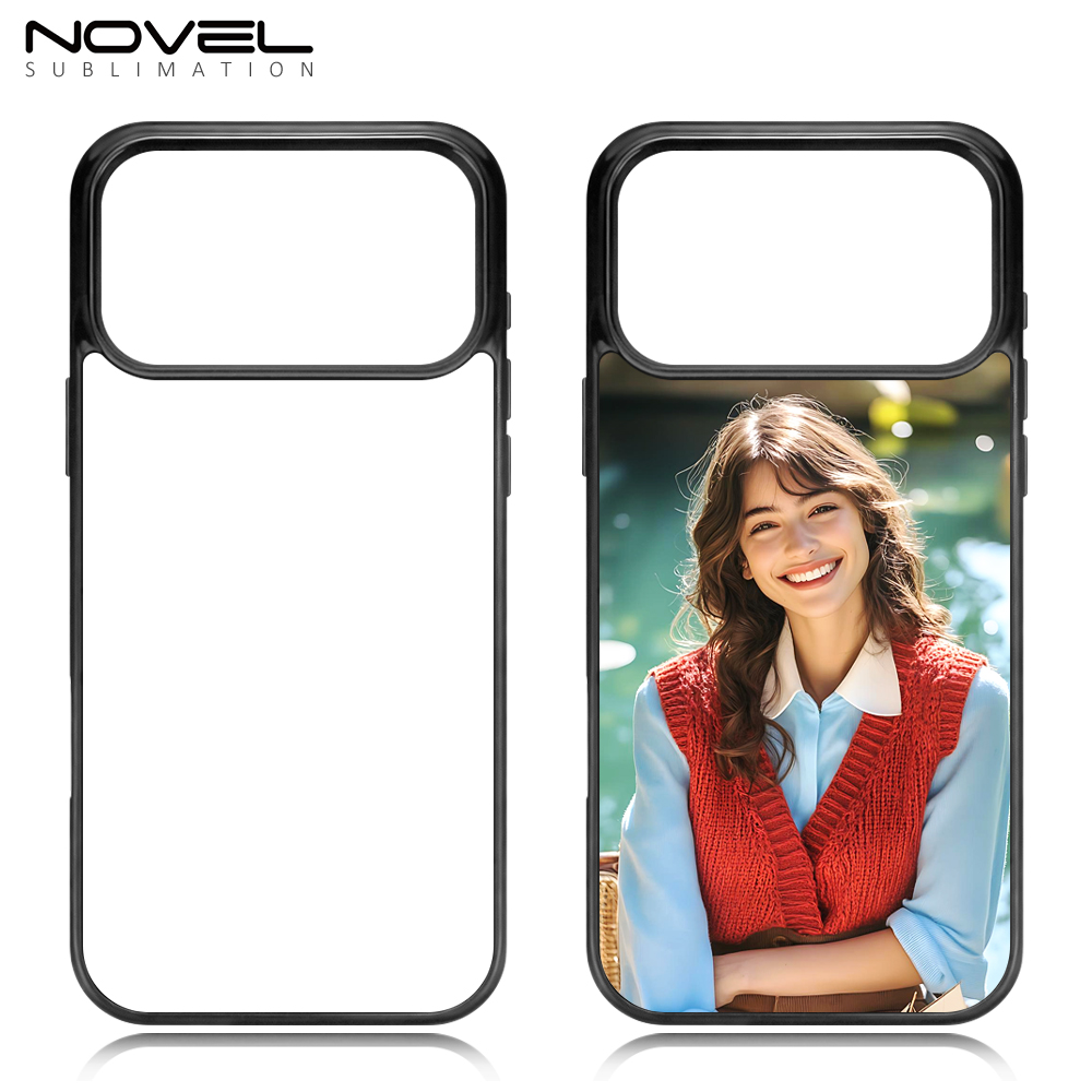 New Arrival Sublimation 2D TPU Phone Case for iPhone 18 Series, DIY Shell With Aluminum Sheet for iPhone 18, ip 18 pro, ip18 Pro Max