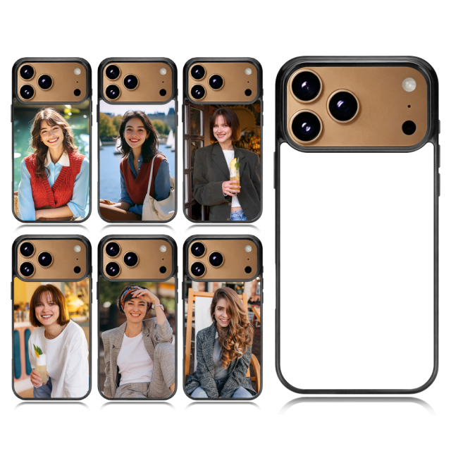 New Arrival Sublimation 2D TPU Phone Case for iPhone 18 Series, DIY Shell With Aluminum Sheet for iPhone 18, ip 18 pro, ip18 Pro Max