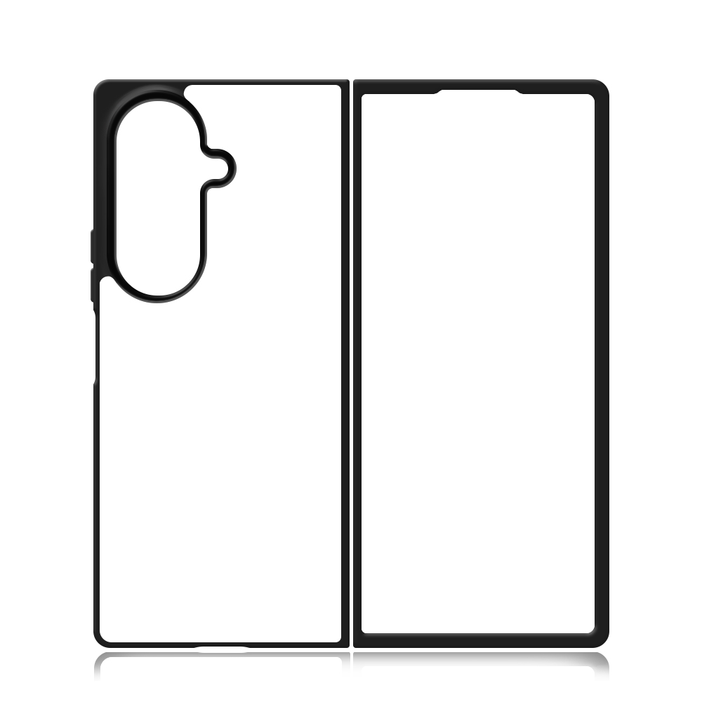 For SamSung Z Fold 8 Ultra Series Sublimation Blank Phone Cases Custom DIY 2D TPU Phone Covers With Aluminum Sheet Insert for Heat Transfer Printing | for SamSung Z Fold 3-8 Series
