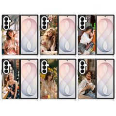 For SamSung Z Fold 8 Ultra Series Sublimation Blank Phone Cases Custom DIY 2D TPU Phone Covers With Aluminum Sheet Insert for Heat Transfer Printing | for SamSung Z Fold 3-8 Series