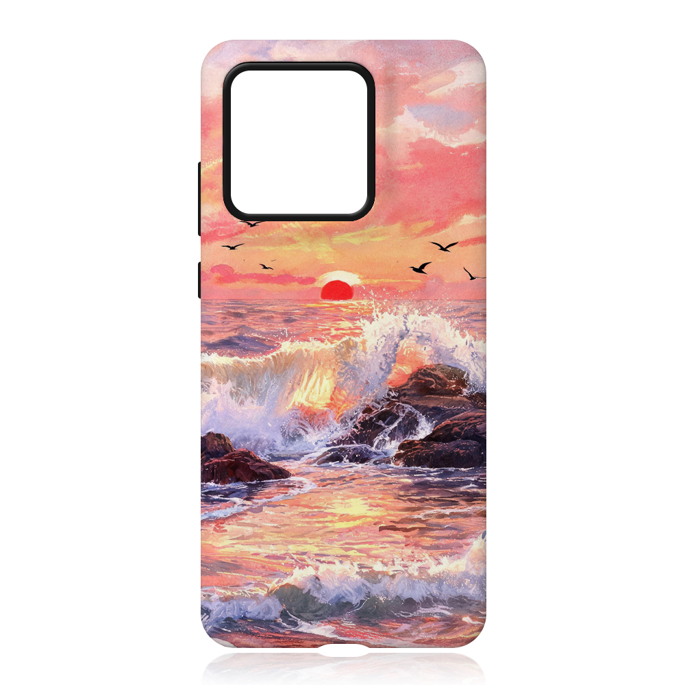 For Motolora G86 5G / Edge 60 Fusion Sublimation Blank 3D 2in1 Magnetic Film Phone Cases for 3D Film Printing Custom DIY 3D TPU&PC Phone Covers - Glossy