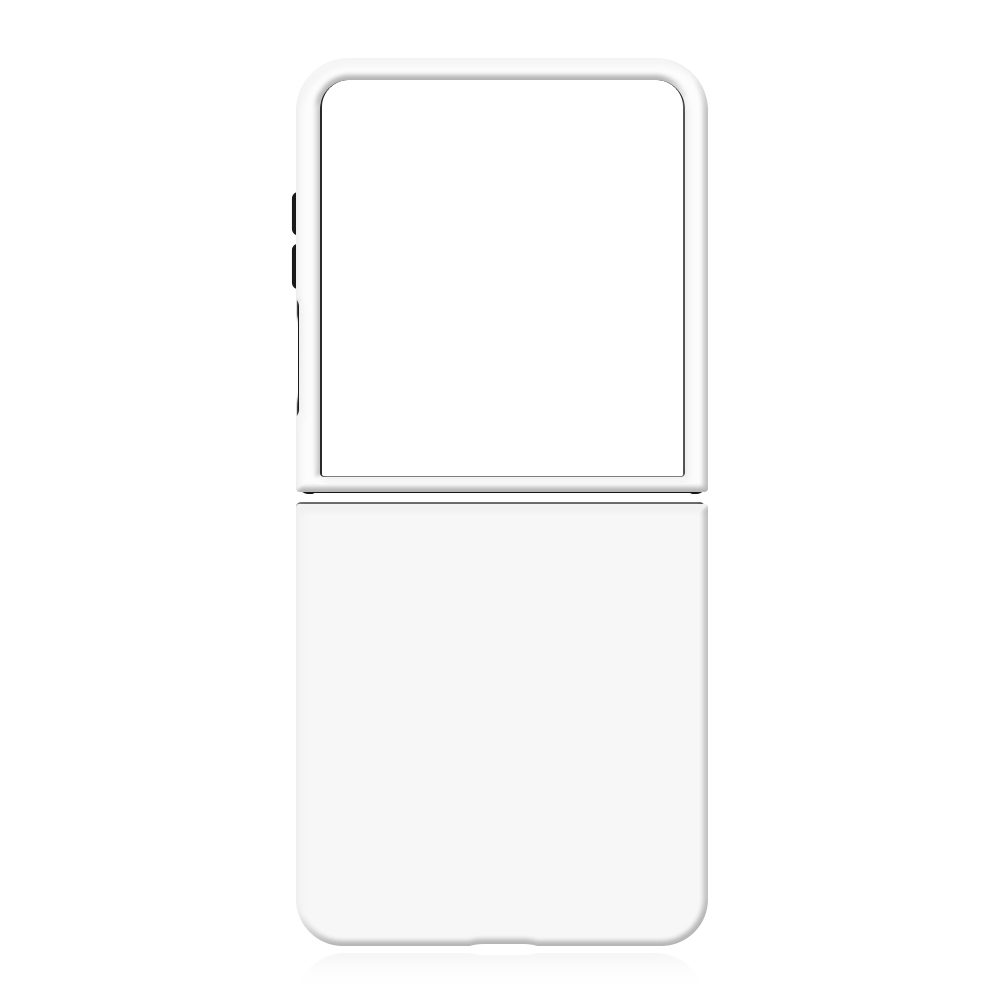 For Samsung Z Flip 8 Sublimation Blank 3D 2in1 Magnetic Coated Phone Cases for 3D Film Printing Custom DIY 3D 2IN1 Magnetic Phone Covers Heat Transfer Printing