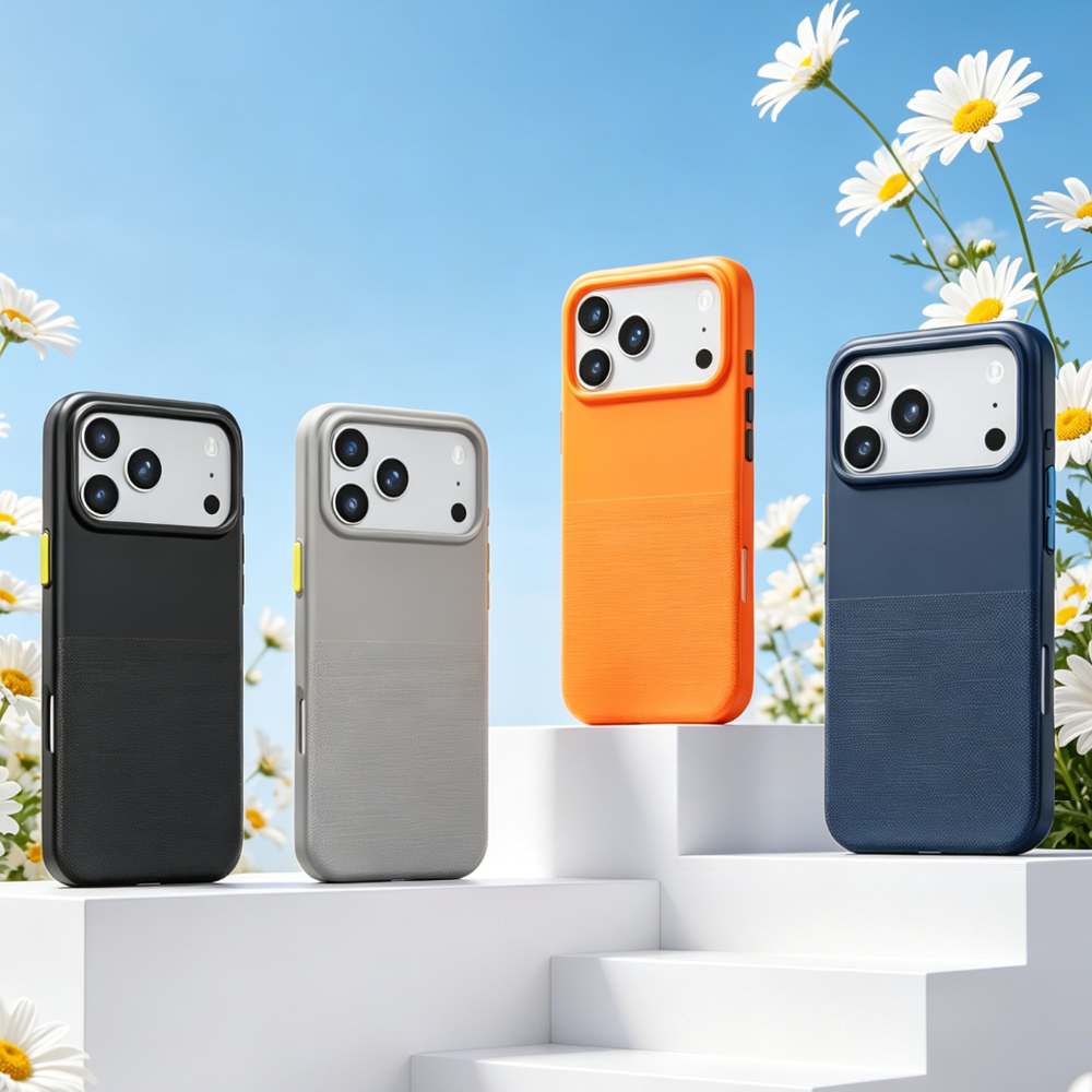 Ready-to-Ship for iPhone 11-17 Series Official-Dot Pattern Magnetic Phone Cases With Velvet Lining | Compatible with iPhone 11-17 Series | 4 Colors Available