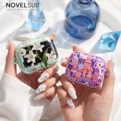 Sublimation Blank 3D Coated Film Airpods Cases for Airpods 1/2/3/4, Airpods Pro 3, Airpods Pro 2, Airpods Pro Custom 3D Sublimation Cover Case for Airpods Series