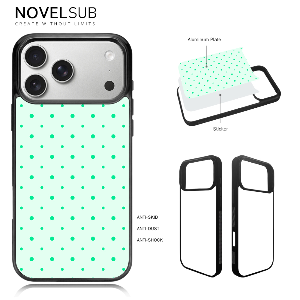 New Arrival Sublimation Blank 2D TPU Phone Case for iPhone 18 Series | Custom DIY 2D TPU Phone Covers With Aluminum Sheet for iPhone 18 17 16 Etc