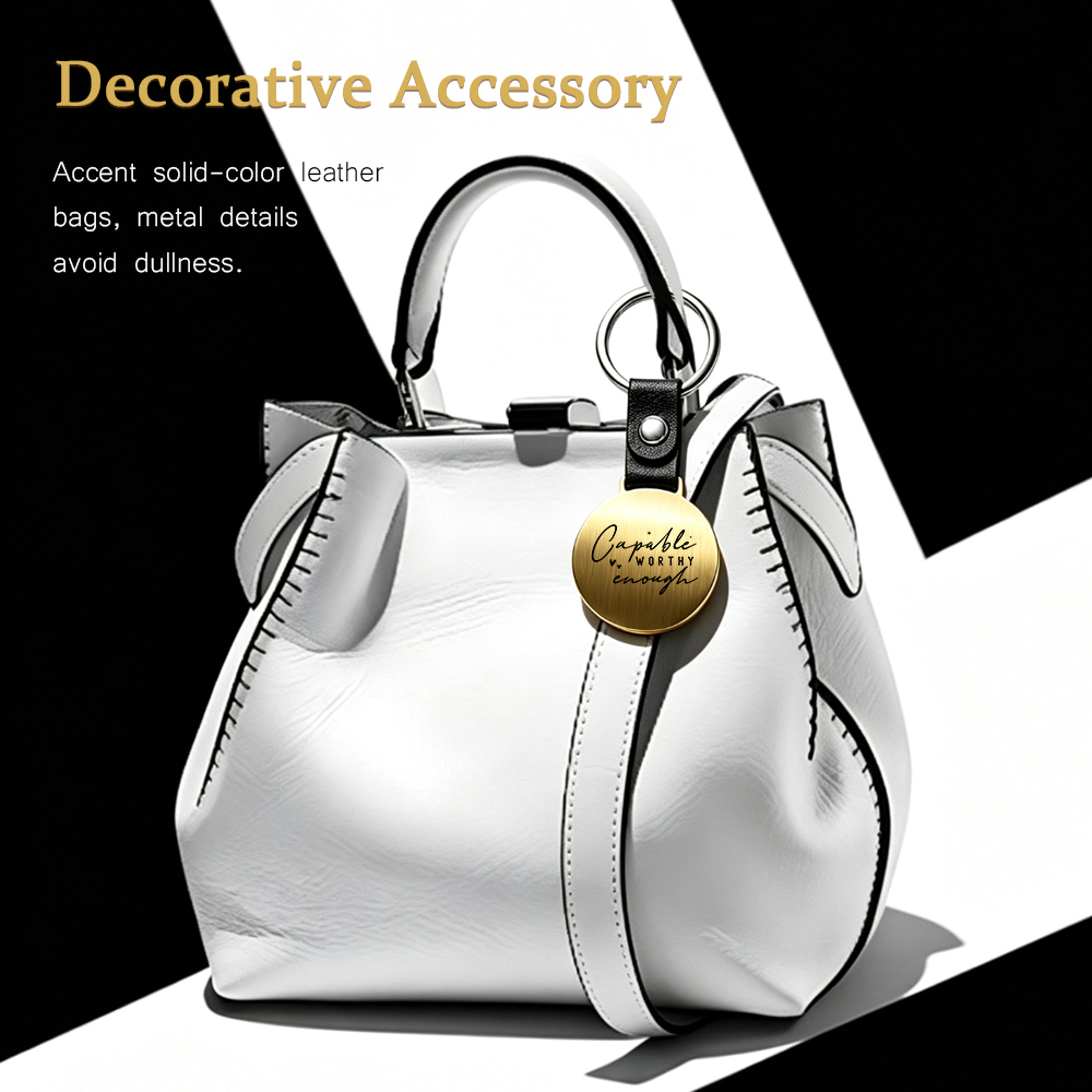 Laser Engraved Style Stainless Steel Keychains Series | 5 Shapes & 2 Colors (Gold & Black) Options | Non-Sublimation Metal Key Rings for Gifts & Promotions