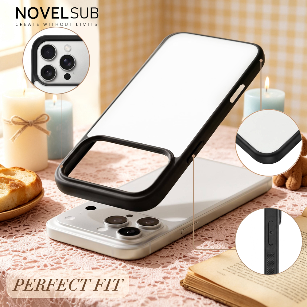 New Arrival Sublimation Blank 2D TPU Phone Case for iPhone 18 Series | Custom DIY 2D TPU Phone Covers With Aluminum Sheet for iPhone 18 17 16 Etc