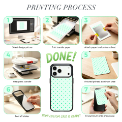 New Arrival Sublimation Blank 2D TPU Phone Case for iPhone 18 Series | Custom DIY 2D TPU Phone Covers With Aluminum Sheet for iPhone 18 17 16 Etc