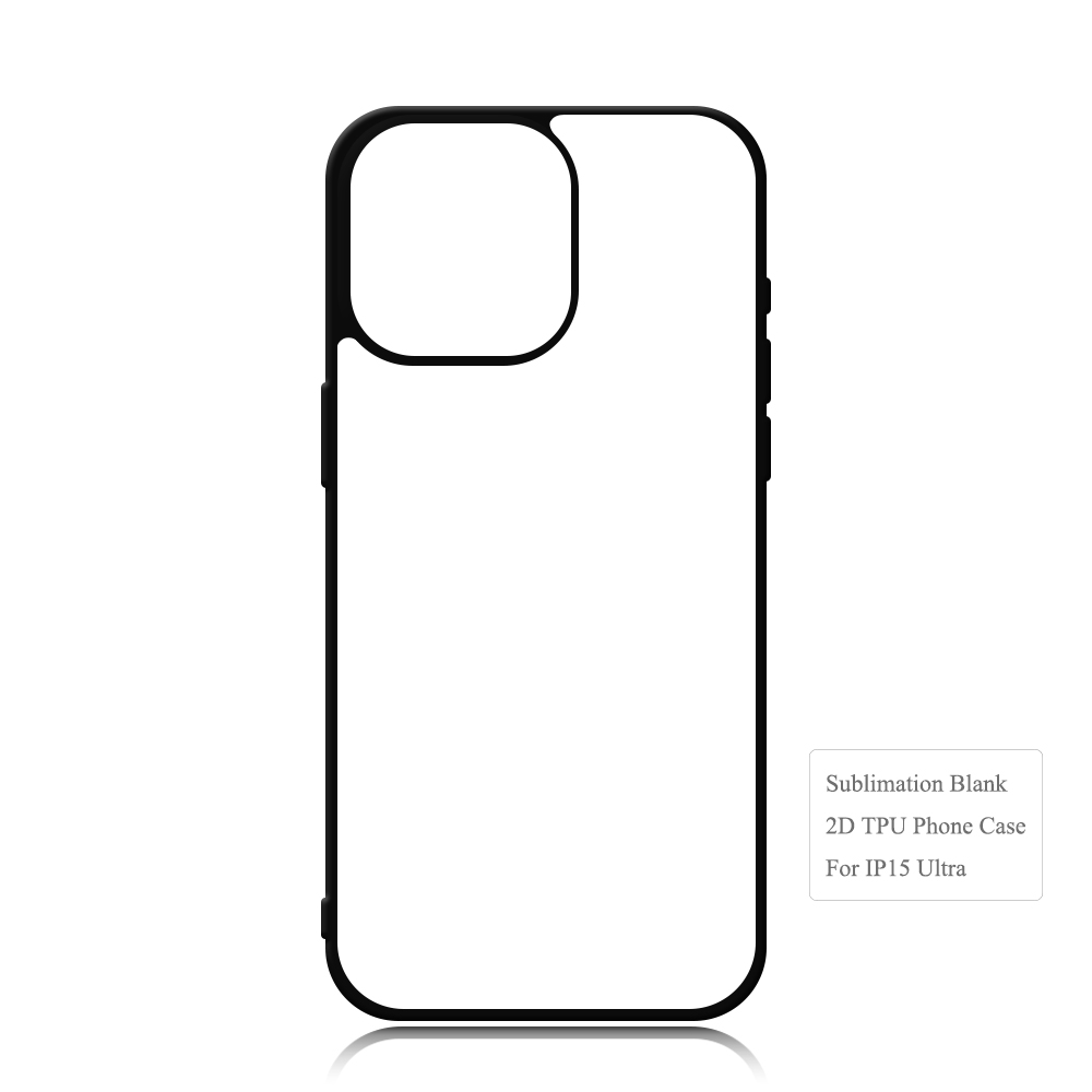 New Arrival Sublimation Blank 2D TPU Phone Case for iPhone 18 Series | Custom DIY 2D TPU Phone Covers With Aluminum Sheet for iPhone 18 17 16 Etc