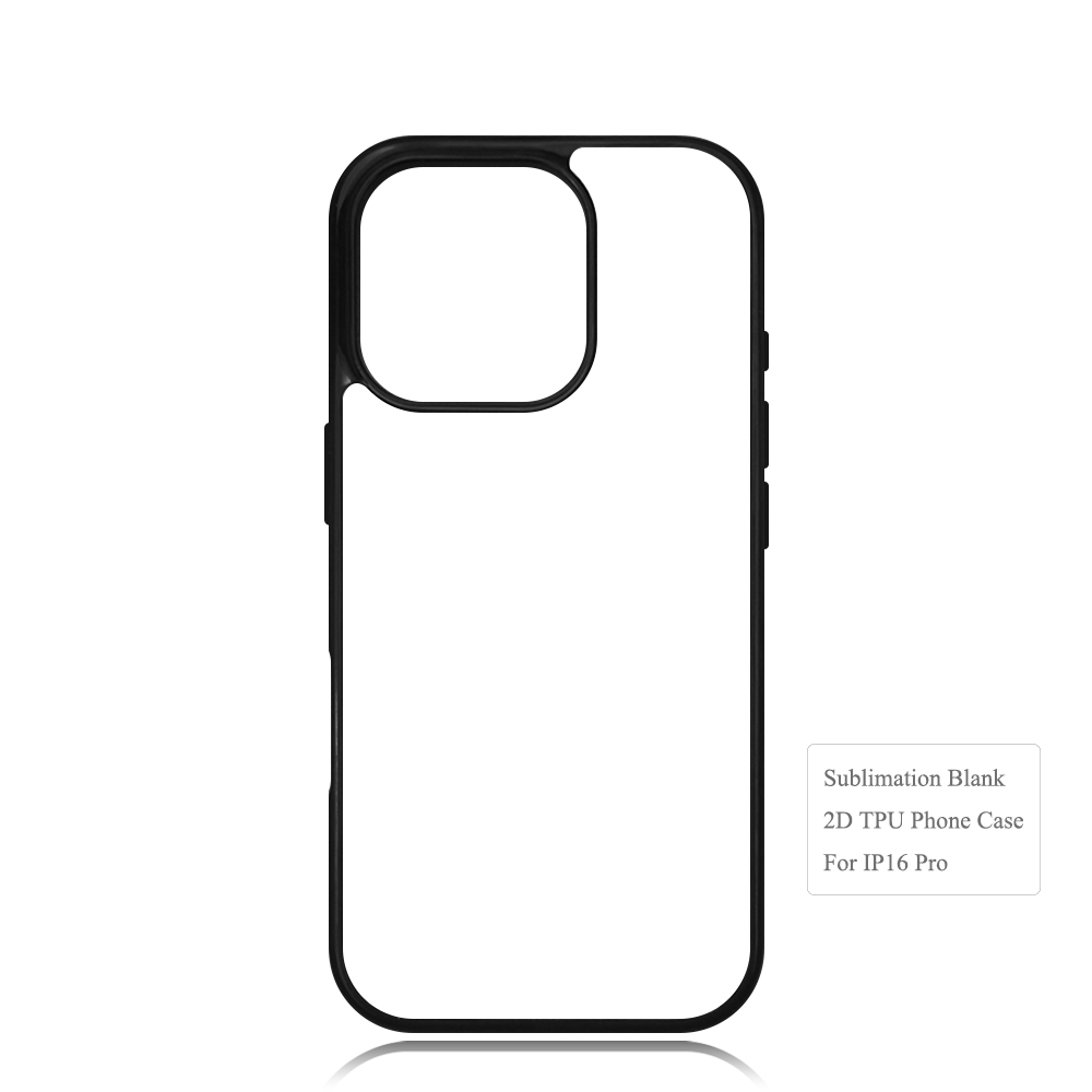 New Arrival Sublimation Blank 2D TPU Phone Case for iPhone 18 Series | Custom DIY 2D TPU Phone Covers With Aluminum Sheet for iPhone 18 17 16 Etc