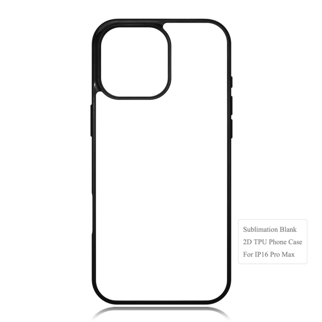 New Arrival Sublimation Blank 2D TPU Phone Case for iPhone 18 Series | Custom DIY 2D TPU Phone Covers With Aluminum Sheet for iPhone 18 17 16 Etc