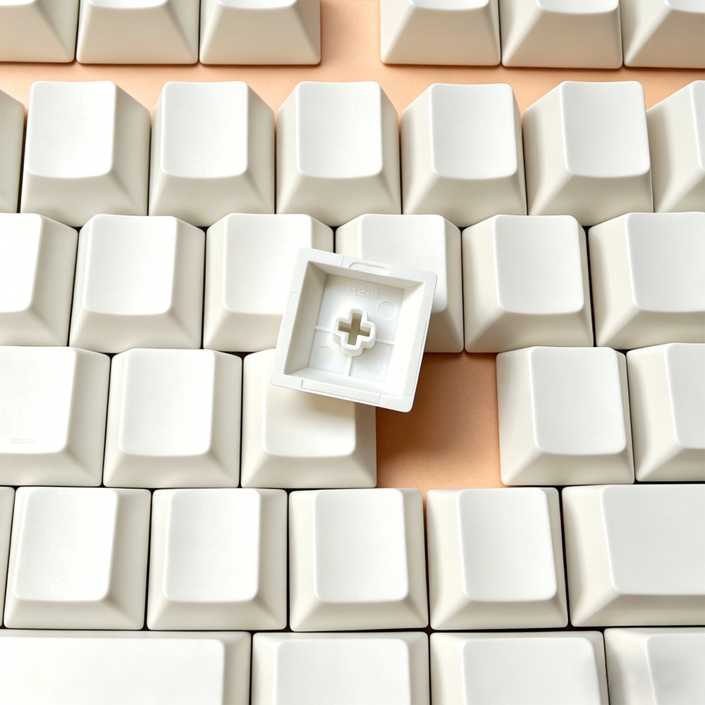 NOVELSUB Sublimation Blank Keycaps PBT Material Custom Dye-Sublimation 3D Keycaps 108 Keys & 140 Keys Set Cherry/XDA/MOA Profiles Wide Compatibility With Mechanical Keyboards