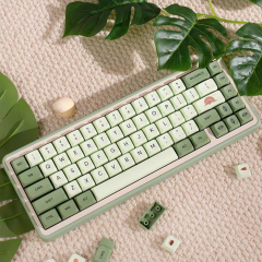 NOVELSUB Sublimation Blank Keycaps PBT Material Custom Dye-Sublimation 3D Keycaps 108 Keys & 140 Keys Set Cherry/XDA/MOA Profiles Wide Compatibility With Mechanical Keyboards