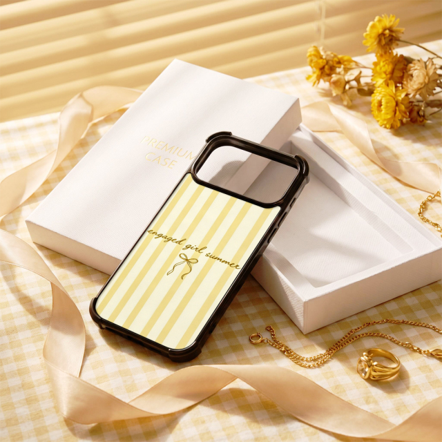NOVELSUB Sublimation Blank 2D TPU 4 Corners Phone Cases for IPone  6 - 17 Series | Custom DIY Phone Covers TPU+PC+Aluminum Sheet Insert