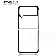 NOVELSUB for Samsung Galaxy Z Flip 8 Series Sublimation Blank 2D TPU Phone Case | Heat Transfer Printing DIY Phone Covers With Aluminum Sheet Insert for Z Flip 3- 8 Series