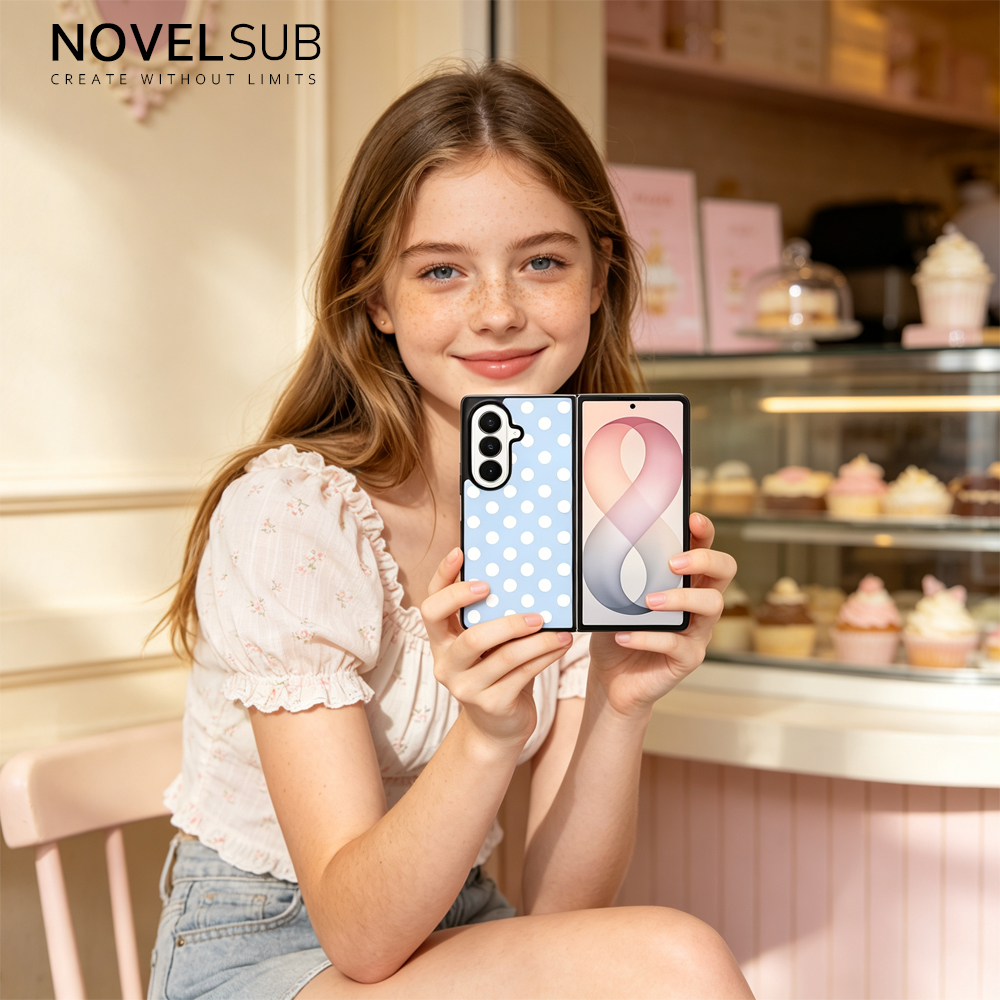 NOVELSUB for SamSung Galaxy Z Fold 8 Ultra Sublimation Blank 2D TPU  Phone Case| Heat Transfer Blanks Custom DIY Phone Cover With Aluminum Sheet Insert | DIY for SamSung Galaxy Z Fold 3-8 Series
