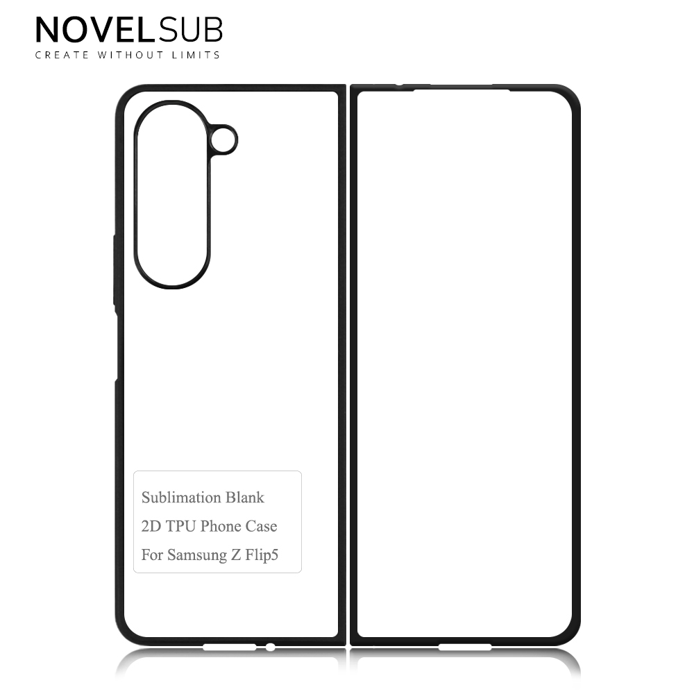NOVELSUB for SamSung Galaxy Z Fold 8 Ultra Sublimation Blank 2D TPU  Phone Case| Heat Transfer Blanks Custom DIY Phone Cover With Aluminum Sheet Insert | DIY for SamSung Galaxy Z Fold 3-8 Series