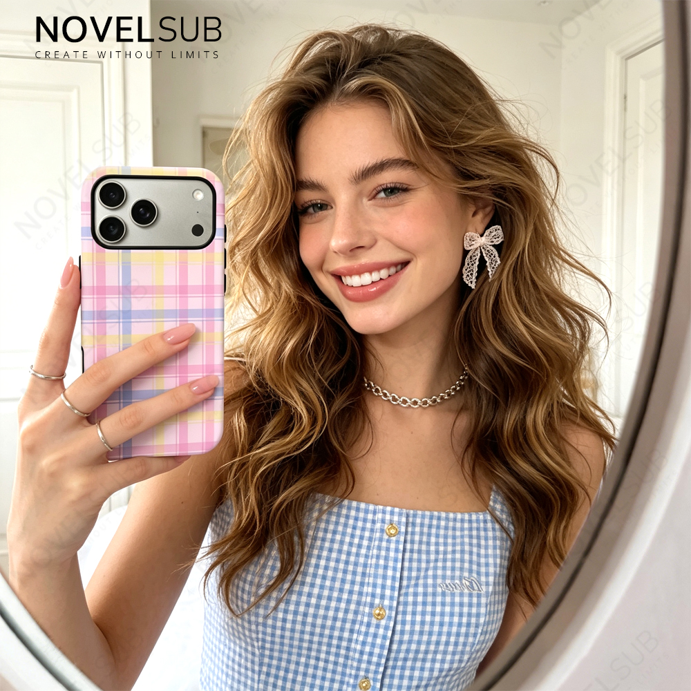 NOVELSUB for IPhone Series Sublimation Blank 3D 2in1 Magnetic Film Phone Case Wireless Charging 3D Phone Covers Customized DIY Phone Case for iPhone 17,16,15,14,13 Series
