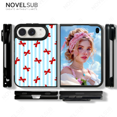 Sublimation Blank 2D TPU Phone Case for iPhone Duo Series | Custom DIY 2D TPU Phone Covers With Aluminum Sheet for iPhone 18 17 16 Etc