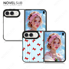 Sublimation Blank 2D TPU Phone Case for iPhone Duo Series | Custom DIY 2D TPU Phone Covers With Aluminum Sheet for iPhone 18 17 16 Etc