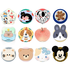 NOVELSUB Sublimation Blank 3D Film Magnetic Phone Grips for 3D Film Printing | Customized DIY Heat Transfer Blank 3D Phone Stand With Molds | 12 Styles Available