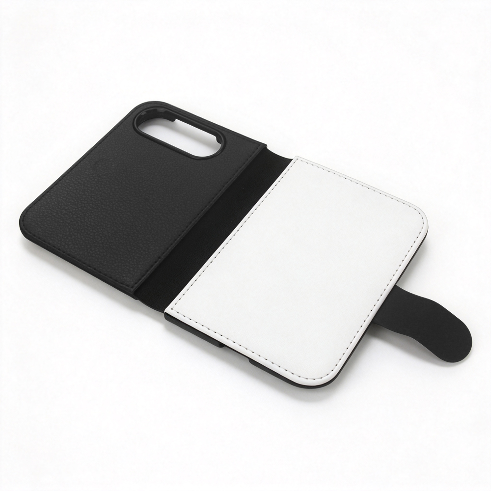 NOVELSUB Sublimation Blank PU Leather Wallet Phone Case for Iphone Duo Heat Press Printing Custom DIY PU Flip Phone Covers