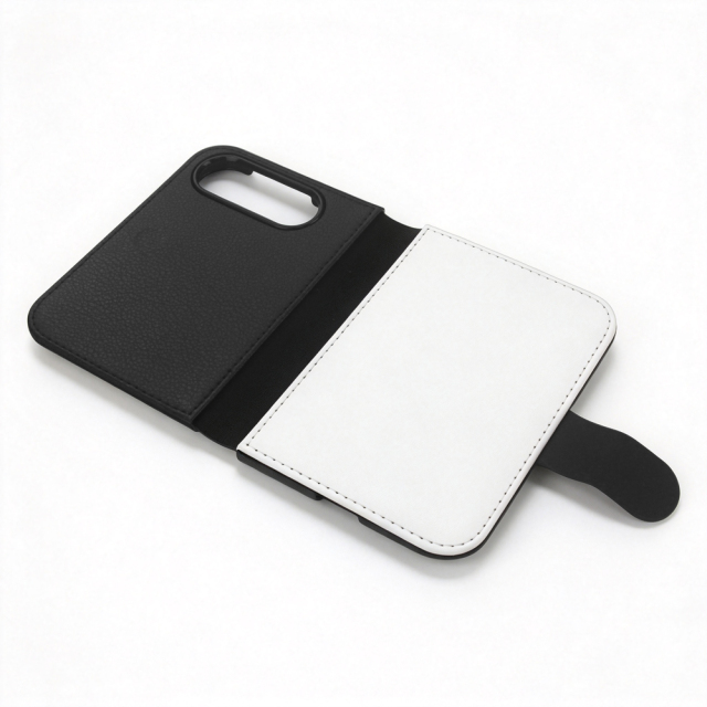 NOVELSUB Sublimation Blank PU Leather Wallet Phone Case for Iphone Duo Heat Press Printing Custom DIY PU Flip Phone Covers