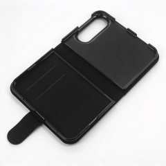 NOVELSUB Sublimation Blank PU Leather Wallet Phone Case for Iphone Duo Heat Press Printing Custom DIY PU Flip Phone Covers