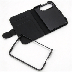 NOVELSUB Sublimation Blank PU Leather Wallet Phone Case for Iphone Duo Heat Press Printing Custom DIY PU Flip Phone Covers
