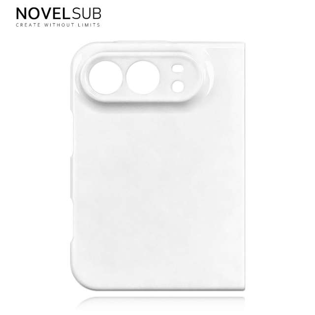 NOVELSUB For Iphone Duo Sublimation Blank 3D Hard Film / 3D 2in1 Film / 3D 2in1 Magnetic Film Phone Cases for 3D Film Printing Custom DIY 3D Phone Covers