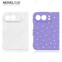 NOVELSUB For Iphone Duo Sublimation Blank 3D Hard Film / 3D 2in1 Film / 3D 2in1 Magnetic Film Phone Cases for 3D Film Printing Custom DIY 3D Phone Covers
